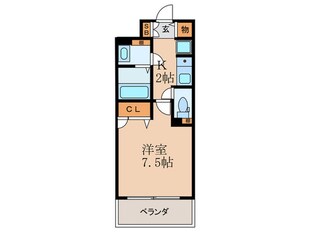 ファミール・リブレ梅田東(503)の物件間取画像